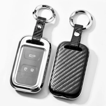 Auto Oglekļa Šķiedras Taustiņu Gadījumā Soma Chery Tiggo Arrizo 2019 Smart Tālvadības Atslēga 3 Pogu Vāka Turētāju Automašīnas Interjera Aksesuārs