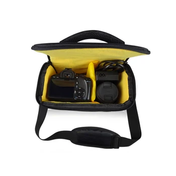 Aizsardzības Lielas Jaudas Portatīvo Neilona Ceļošanas Vienu Plecu Crossbody Praktisku Uzglabāšanas Āra Kameras Soma Nikon D3100