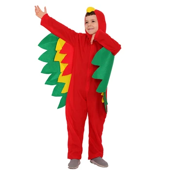 Bērnu Bērniem Papagailis Cosplay Kostīmu Zēniem Meitenes Halloween Karnevāls Purima Puse Fantasia Saģērbt