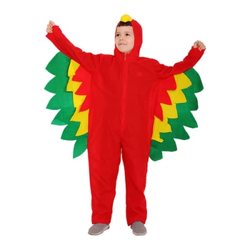 Bērnu Bērniem Papagailis Cosplay Kostīmu Zēniem Meitenes Halloween Karnevāls Purima Puse Fantasia Saģērbt