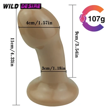 Jaunas, Mazo Izmēru, Mīksts Anālais dildo plug par geju dzimumlocekļa erotiskās rotaļlietas sievietes vīrieši masturbē muca maksts milzīgs stimulētu pieaugušo produkta 18+