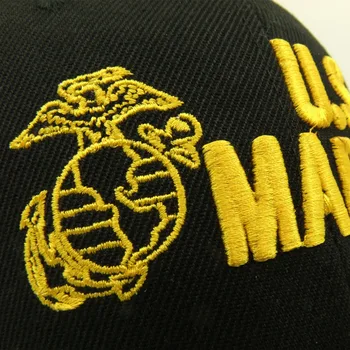 KLIMATA U. S. Marines Beisbola cepure Vīriešiem ASV Armijas Klp Militāro Atdzist Melnu Vāciņu Cepuri Āra Regulējams Navy Seal Beisbola cepure