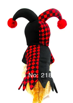 Jaunu Cute Izmēru klauns spēlēt drēbes Pet Suņiem Mētelis Bezmaksas Piegāde Pa pastu ķīnas Suņu apģērbu