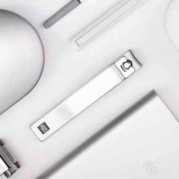 Xiaomi Nerūsējošā Tērauda Naglu Clipper Skaistumu Šķēres Tweezer Curette Pedikīra Komplekts Manikīra Instruments Nagu Griezējs Ceļojumu Higiēnas Komplekts