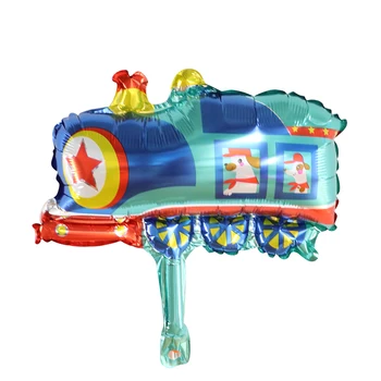 10pcs Mini Multfilmu Auto Baloni Uguns Kravas Vilciena Balonu neatliekamās medicīniskās palīdzības Globos Bērniem Dāvanas Dzimšanas dienas svinības Rotājumus Bērniem Bumbiņas