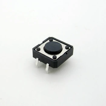 50gab Mini sērija 12*12*5 MM miniatūras veidu vertikālo push īslaicīgs smd tact switch pogu