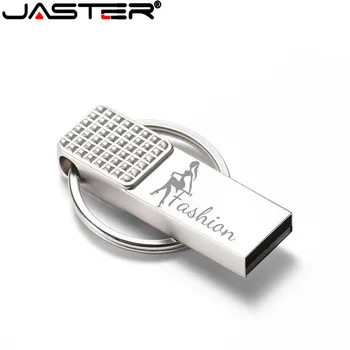 JASTER ātrgaitas metāla USB flash drive 16GB pendrive 64GB, 32GB, nerūsējošā tērauda, USB flash drive, piemērots Android viedtālrunis