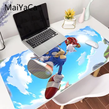MaiYaCa Sonic anime peles paliktņa LIELO IZMĒRU Gumijas Spēle Klēpjdatoru Peles Paliktņa 800x300x3mm XLdesk mat lol Dota2 Spēles Spēlētājs