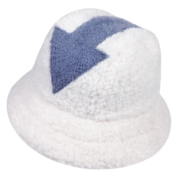 Appa spaiņa cepuri, sieviešu, Baltas Vilnas cepure siltā Zvejas Caps Mākslīgās Kažokādas Spaini Cepures Sieviešu Ziemas Aukstumā panamas cepures gorras