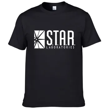 2019 Fashion STAR Laboratorijas Streetwear Kokvilnas T-Krekls ar Īsām Piedurknēm Vīriešu T krekli Zīmolu Apģērbu Hip Hop Topi, t-veida, #283