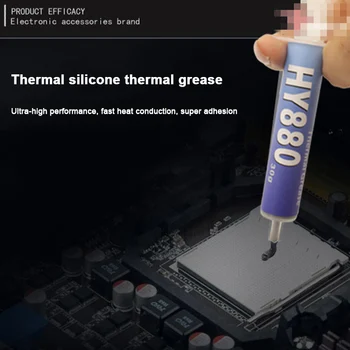 Jaunu Karstā HY880 30g Adatu Caurules Iepakošanas Super Oglekļa Nano Thermal Grease Par CPU, GPU, LED