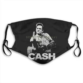 Sejas Maska Johnny Cash Lēkājošo Putnu Pirkstu Black Pieaugušo Konkurenci Ar Putekļu Filtrs, Kas Paredzēts Vīriešiem, Sievietēm, Bērniem, Meitene, Zēns, Tīņi, Maskas