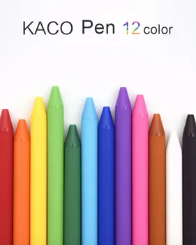 Xiaomi Mijia KACO Krāsains Parakstīt ar Pildspalvu, 12 Krāsas 0.5 mm Piepildīt ABS Plastmasas Rakstīt Garums 400m