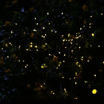 72ft 200 LED 8 Režīmi Saules String Gaismas Āra Ziemassvētku Rotājumi Dārzu, Piemājas Apgaismojums