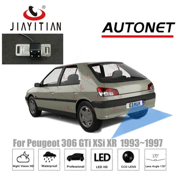 JIAYITIAN atpakaļskata kamera Peugeot 306 GTi XSi XR 1993 1994 1995 1996 1997/rezerves Kameras/Atpakaļgaitas Kamera/License Plate kamera