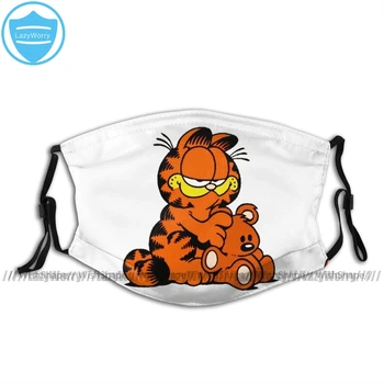Garfield Mutes, Sejas Maska GARFIELD 4 Sejas Maska Smieklīgi Kawai ar 2 Filtriem Pieaugušo