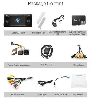 Kapacitīvais Ekrāns-Auto Multimediju Sistēmu BMW E39 E53 X5 M5 520i 528i 530i Veco 5 Sērija Ar DVD Atskaņotāju, GPS Sat Navi Stereo