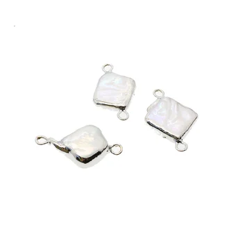5gab / maiss dabīgo saldūdens pērļu modes sudraba pārklājumu kulons zvaigžņu rotaslietu izgatavošana DIY, kaklarota, rokassprādze auskari aksesuāri