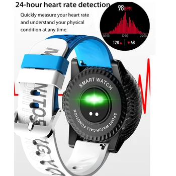 S26 Smart Skatīties Bluetooth Zvanu Sirdsdarbības Ātrums, asinsspiediens Uzraudzītu Vairākiem Sporta Veidiem Ūdensizturīgs Smartwatch Android, IOS