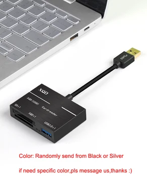 USB 3.0 / C Tipa USB C XQD atmiņas karte SD Karšu Lasītājs 500MB/s, Augsta Ātruma Kameru Komplekts Adapteris Sony M/G Sērijas Nikon Par Lexar USB XQD atmiņas Kartes