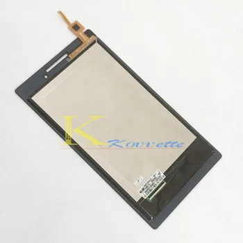 Lenovo Tab 2 A7-10 A7-10F ekrāna asamblejas touch screen LCD iekšējais un ārējais ekrāns