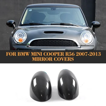 Oglekļa Šķiedras Pievienot Atpakaļskata Spogulī, Vāciņi vāciņi, BMW Mini Cooper R56 Tikai 2007. - 2013. Gadam Sānu Spoguļi Aptver Korpusa Vāciņi 2gab