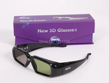 Sākotnējā patiesu aizslēga 3D brilles DLP brilles priekš BenQ W1070 / W750 / W1080ST saderīgu citi DLP-LINK projektori