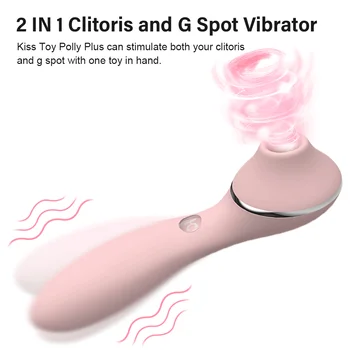 SKŪPSTS ROTAĻLIETAS Polly Nepieredzējis Klitora Vibrators Sūcējs Apsildāmi Krūšu galu Zīdējs G Spot Vibrators Klitora Stimulators Pieaugušo Seksa Rotaļlietas Sieviete