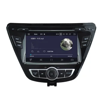 Android 9.0 4+ 64GB px5 Iebūvēts DSP Auto DVD Atskaņotājs Multivides Radio Hyundai Elantra Avante GPS Navigācija, Radio, Stereo