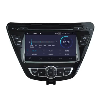 Android 9.0 4+ 64GB px5 Iebūvēts DSP Auto DVD Atskaņotājs Multivides Radio Hyundai Elantra Avante GPS Navigācija, Radio, Stereo
