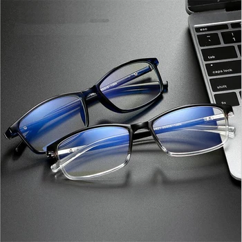 Anti-zila Gaisma Lasīšanas Brilles Sievietēm, Vīriešiem Retro TR90 Laukumā Zilā Gaisma Pretbloķēšanas Hyperopia Brilles +1.0 +1.5 +2.0 Līdz +4.0