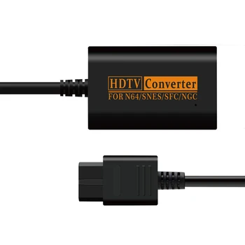 720P HD HDMI Slēdzis Pārveidotājs Uz HDTV Video Kabeļu Sadalītājs Spēļu Konsole Konversijas Spēļu Piederumi N64 NVE NGC SFC