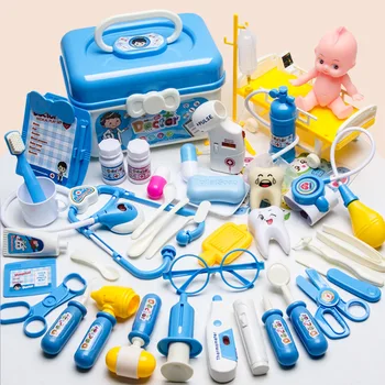 Ārsts Bērniem Izlikties, Spēlēt Meitenēm Lomu spēlē Spēles Slimnīcas Accessorie Medicīnas Komplekts Māsa Soma Rotaļlietas Bērniem Rotaļlietas meitenēm zobārsts