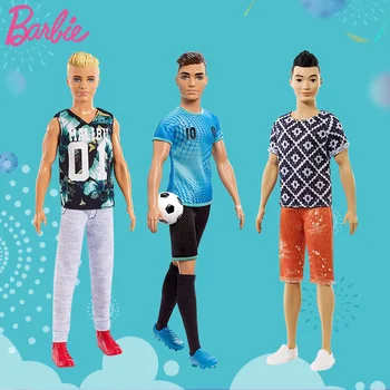 Sākotnējā Barbie Lelle ir Draugs Ken Vīriešu Barbie AsianSports Pricess Sākotnējā Barbie Draugs Lelles, Rotaļlietas, Bērnu Meitenes