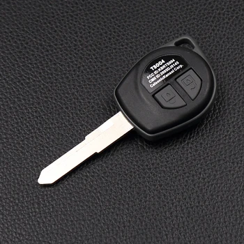 2016 Augstas kvalitātes āda 2 pogas tālvadības atslēgu komplekts Suzuki sx4 swift liāna lielu vitara taustiņš vāciņa auto daļas