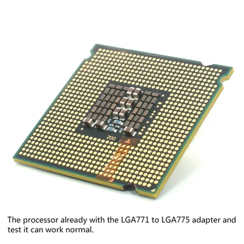 Intel Xeon E5405 Quad Core CPU 2.0 GHz, 12 MB SLAP2 un SLBBP Procesors Darbojas uz LGA 775 mātesplati