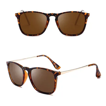 Modes Saulesbrilles Taisnstūra Metāla Rāmis, Saules Brilles UV400 Lēcas, Briļļu Vintage Dizaineru Brilles Oculos De Sol Sievietēm