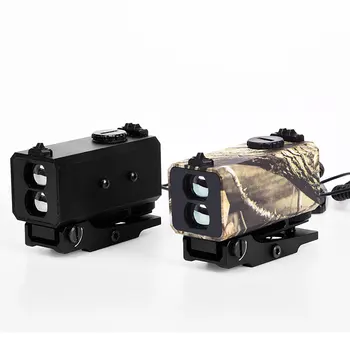 Tālajā Nakts Medību Mini Laser Rangefinder 700m Range Finder Monokulāri pa sliedēm braucošas Riflescope Izmērīt Attālumu Naktī