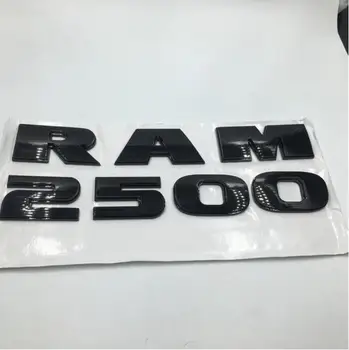 Par DODGE RAM 1500 2500 Durvju Emblēmu Vēstules Emblēmu, Logo Plāksnītē Decal