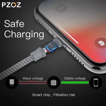 PZOZ iphone kabelis Xs max Xr X 8 7 6 6 s, 5 s plus ipad mini gaisa ātrās uzlādes, mobilo tālruni, lādētāju, vadu datu ātri usb kabeļi