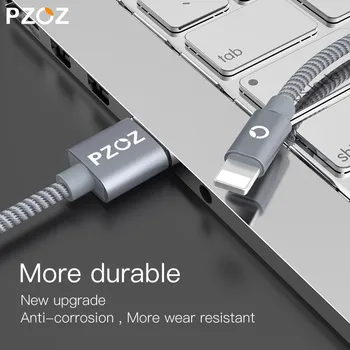 PZOZ iphone kabelis Xs max Xr X 8 7 6 6 s, 5 s plus ipad mini gaisa ātrās uzlādes, mobilo tālruni, lādētāju, vadu datu ātri usb kabeļi