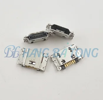 10pcs/daudz Oriģinālu jaunu Micro USB Uzlādes Ostas Jack Savienotājs Samsung Galaxy J5 SM-J500 J1 SM-J100 J100 J500 J3 J300F