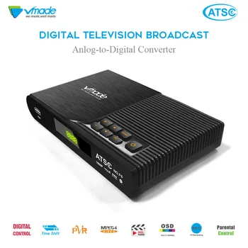 Vmade Jaunākās DVB ATSC F6 Zemes Ciparu, kas Top Lodziņu, Meksikā, ASV, Kanādā Atbalstu H. 264 MPEG4 HD 1080p DVB ATSC TV Uztvērējs