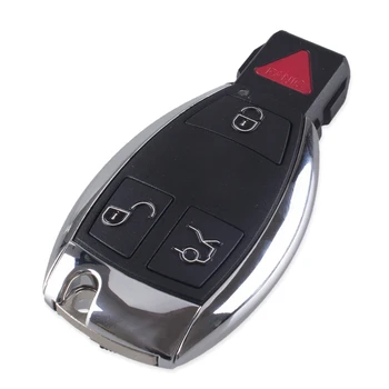 Dandkey 3+1/4 Pogas Piekariņu Mercedes Benz W169 W203 W210 W215 W219 W906 2001-2010 IYZ3312 315MHz Ierakstu Smart Remote Auto Atslēgu