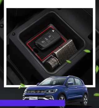 VW t-krustu, 2019 2020 margas box storage box centrālās vadības uzglabāšanas kaste dažādi uzglabāšanas vāciņu