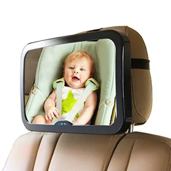 Bērnu Auto Spogulis Atpakaļskata bērnu Auto atpakaļskata spogulī, auto mazuļa novērošanas spoguļi automašīnas bērnu reverse drošības spogulis