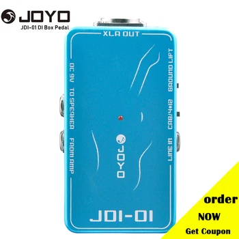 JOYO JDI-01 DI Box Pasīvās Tiešā Kaste Amp Imitācijas Iedarbība, Ģitāra, Elektriskā Ģitāra, Pedālis Piederumi