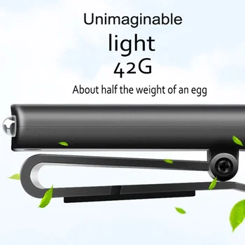 T20 Klipu par Gaismas Klp Cepuri Gaismas brīvroku Sensors Uzlādējams Ūdensizturīgs, Viegls, Pārnēsājams Lukturis 6 LED Clip-on Lukturis