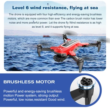 FEMA S4 Kamera Dūkoņa GPS 4K Profesionālās 6K pro HD 5G FPV tālsatiksmes Brushless RC Quadcopter Dron PK L900 SG108