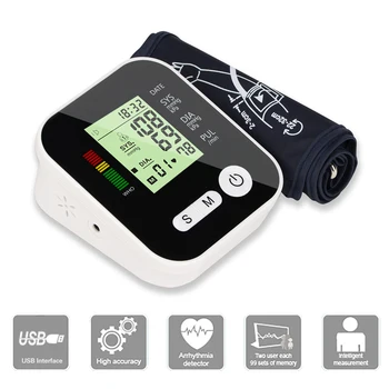 Karstā Mājas Veselības Aprūpes Digitālo Lcd augšdelma asinsspiediena Monitors Sirdsdarbības Mērītājs, Mašīna Kamertonis Mērīšanas Automātiski